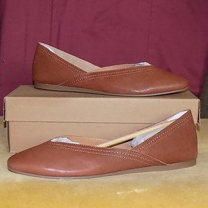 New Lucky Brand Alba in Umbra oyster leather EU41 US 9.5